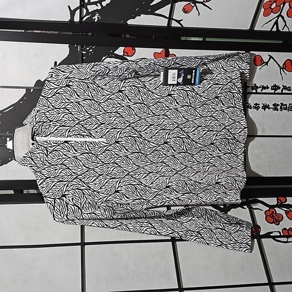 Ibkul Long Sleeve Zip Mock Neck 1/4 Sweatshirt Golf Athleisure Tennis XS NWT - Picture 2 of 10